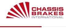 Chassis brakes international logo